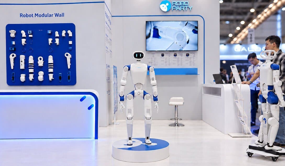 RoboParty RP1: humanoid hai chân mã nguồn mở toàn bộ, ra mắt tại IROS 2026 với màn "đá thử tôi đi"