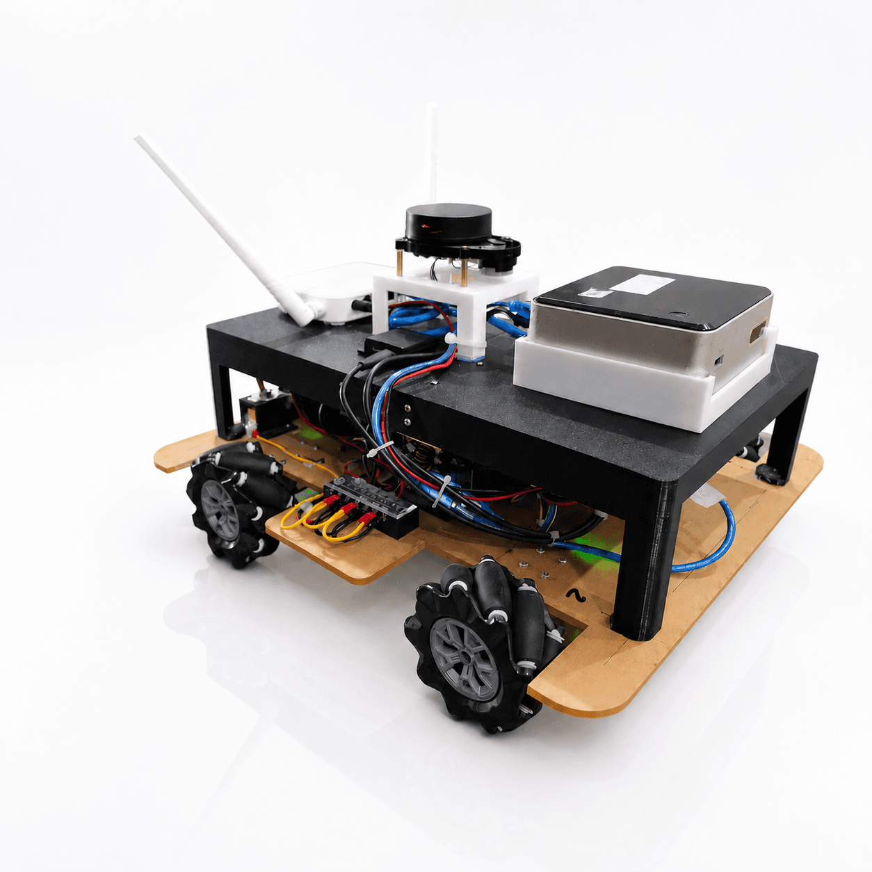 Atlas C1 — Robot Mecanum 2 máy tính, SLAM & Nav2 trên ROS2 Humble