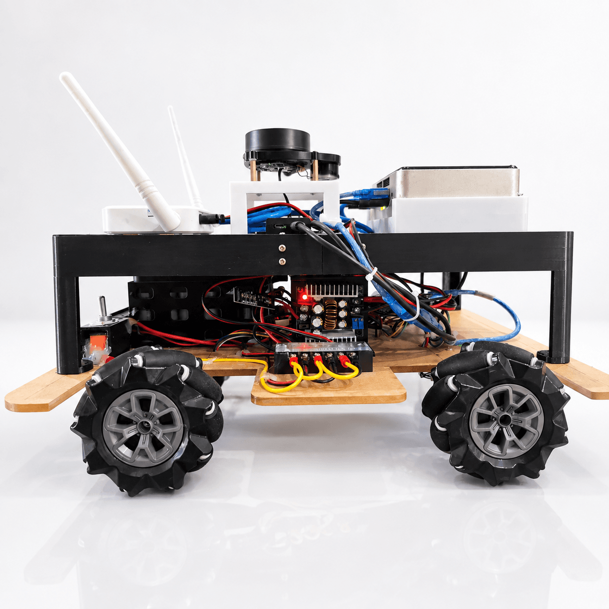 Atlas C1 — Robot Mecanum 2 máy tính, SLAM & Nav2 trên ROS2 Humble
