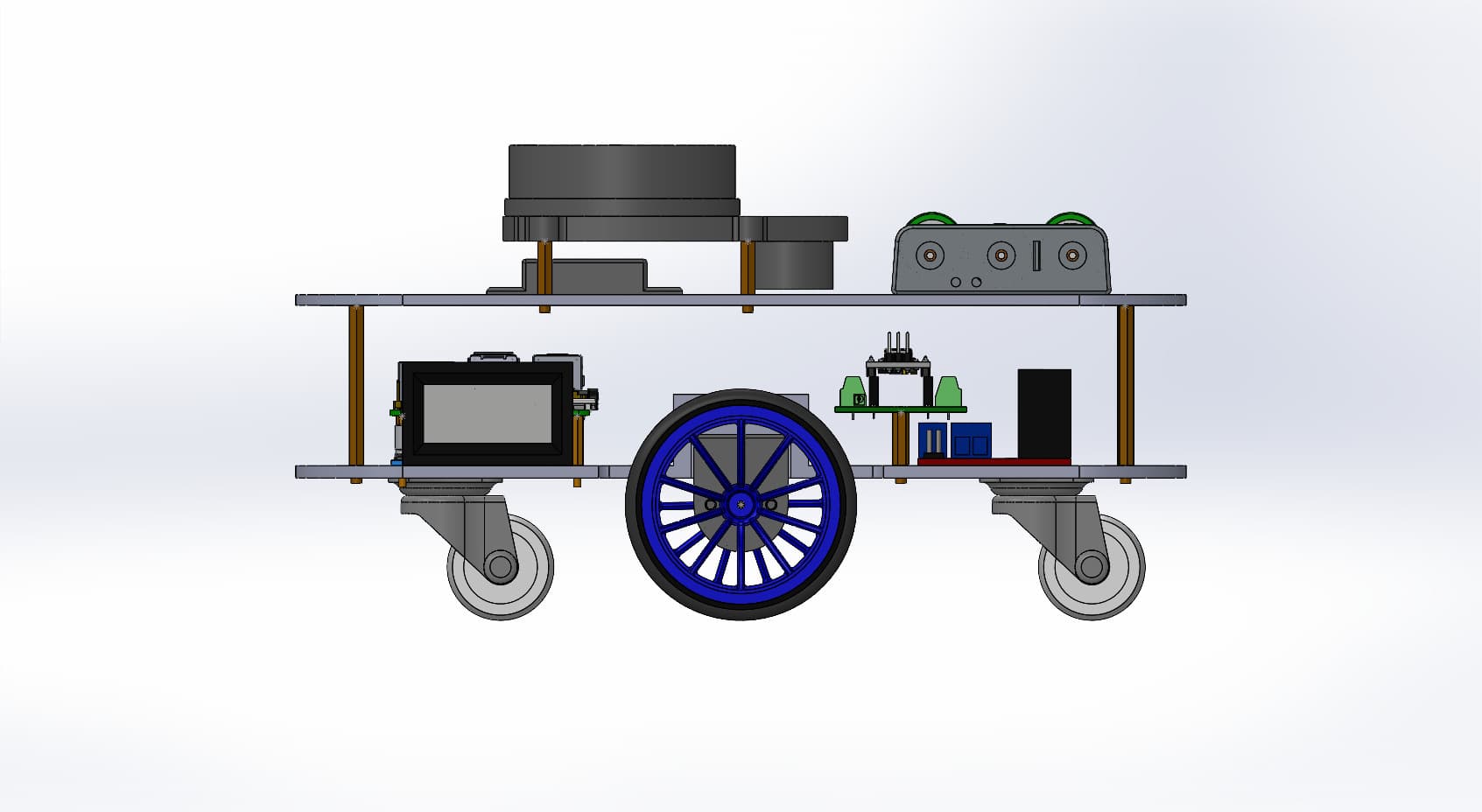 Diff Robot — Robot vi sai lập bản đồ & điều hướng ROS2
