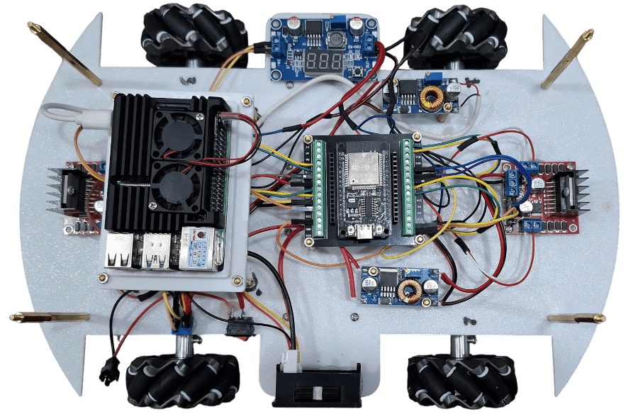 Robot Mecanum tự hành (Autonomous Mecanum-Wheel Robot)
